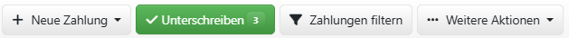 Beispiel für unterschiedliche Buttons