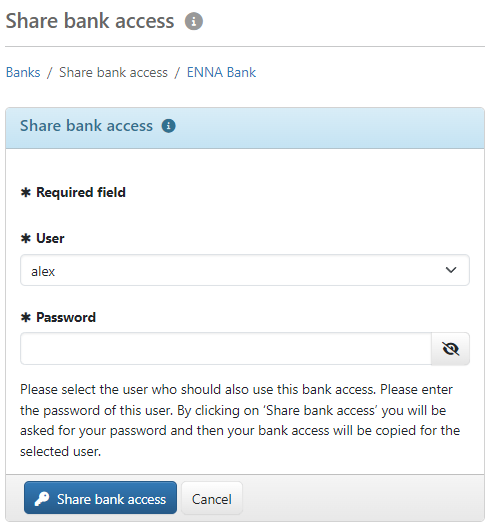 Sharing key and subscriber ID